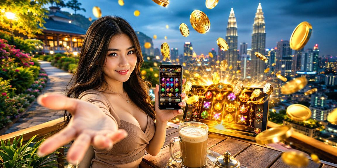 Pemain Malaysia menikmati permainan slot dari aplikasi mudah alih alpha88